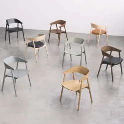 Andersen Furniture AC2 Stol Sort Mat Lakeret Bøg