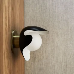 ATBO PS38 Væglampe Sort