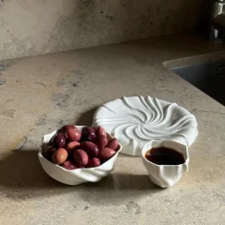 Atelier Marée Tidevands Snackskål Hvid