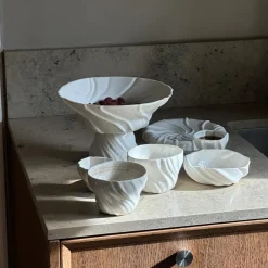 Atelier Marée Tidevands Snackskål Hvid