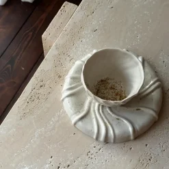 Atelier Marée Tidevandstallerken Hvid