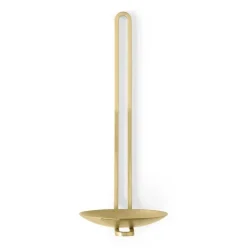 Audo Copenhagen Clip Wall Tealight Candle Holder Brass