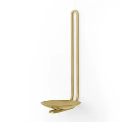 Audo Copenhagen Clip Wall Tealight Candle Holder Brass