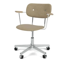 Audo Copenhagen Co Task Chair Audo Bouclé / Natural Oak