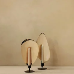 Audo Copenhagen Flambeau Lysestage Messing H30