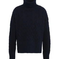 Barbour Clarence Knitted Jumper Navy