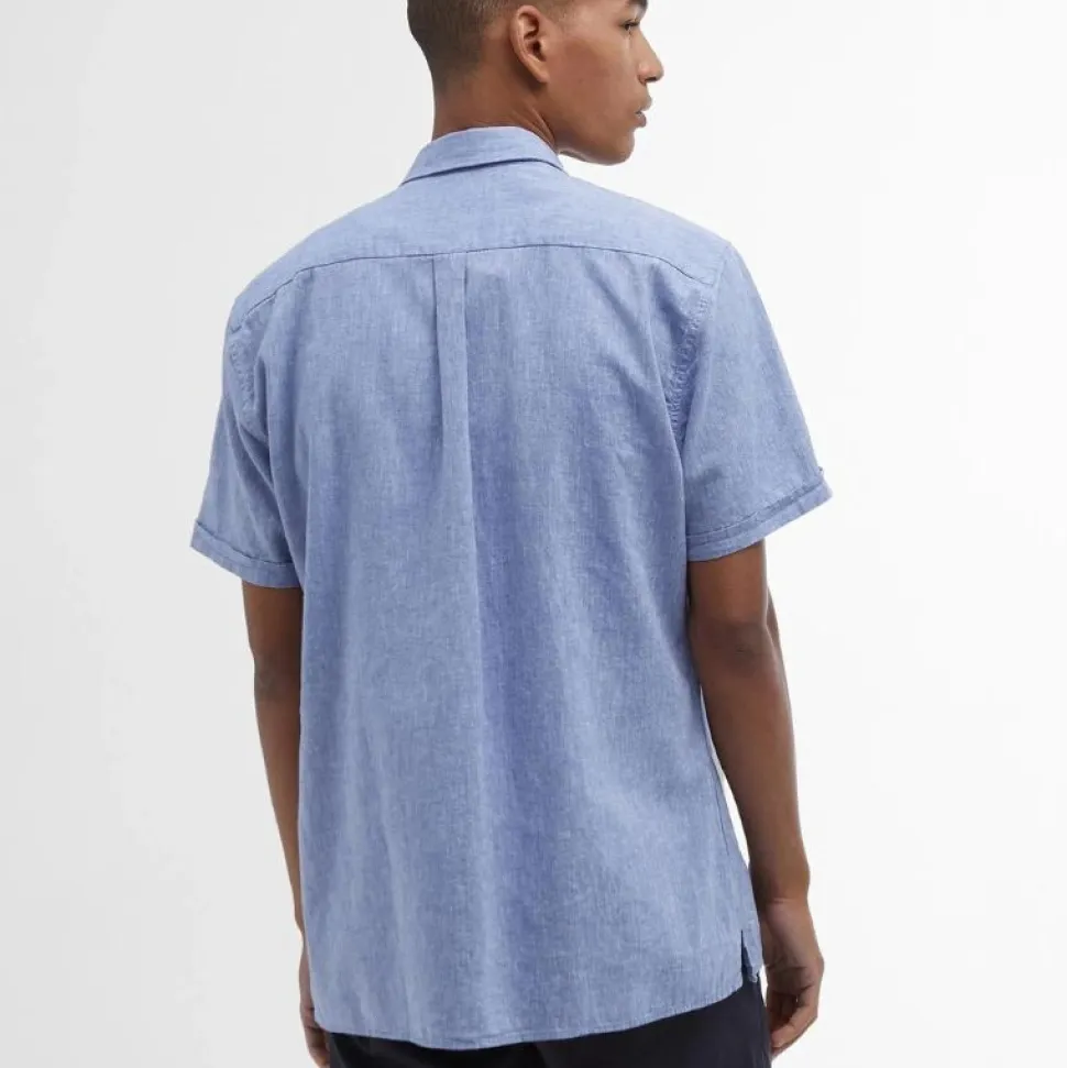 Barbour Nelson Regular SS Shirt Blue