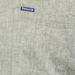 Barbour Nelson Regular SS Shirt Olive