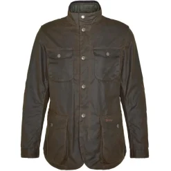 Barbour Ogston Waxed Jacket Olive