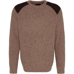 Barbour Raisthorpe Crew Neck Jumper Stone