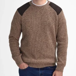 Barbour Raisthorpe Crew Neck Jumper Stone