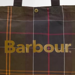 Barbour Telfield Tartan Tote Bag Classic Tartan