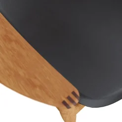 Bent Hansen Asger Loungestol Eg/Olie Sort Zenso 2 Læder