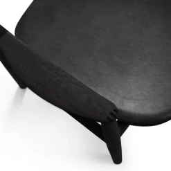 Bent Hansen Asger Spisebordsstol Sortlakeret Eg Sort Zenso 2 Læder