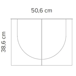 Bent Hansen Inverse Sofabord Small Sort