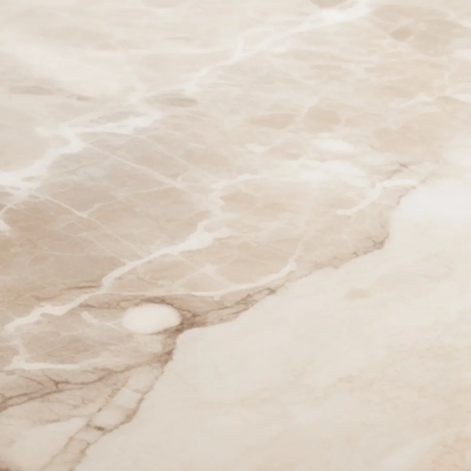 Bent Hansen Metro Sofabord Ø80 Beige Marmor