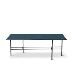 Bent Hansen Metro Sofabord L108 Smokey Blue Linoleum