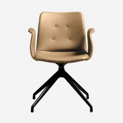 Bent Hansen Primum Armstol Sort Stel Zenso 261 Læder