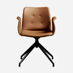 Bent Hansen Primum Armstol Sort Stel Zenso 223 Læder