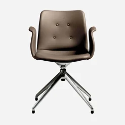 Bent Hansen Primum Armstol Poleret Stel Zenso 292 Læder