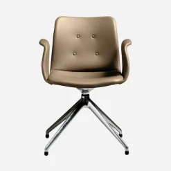 Bent Hansen Primum Armstol Poleret Stel Zenso 228 Læder