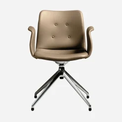 Bent Hansen Primum Armstol Poleret Stel Zenso 228 Læder