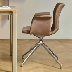 Bent Hansen Primum Armstol Poleret Stel Zenso 228 Læder