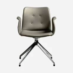 Bent Hansen Primum Armstol Poleret Stel Zenso 214 Læder