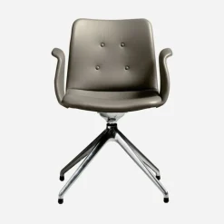 Bent Hansen Primum Armstol Poleret Stel Zenso 214 Læder