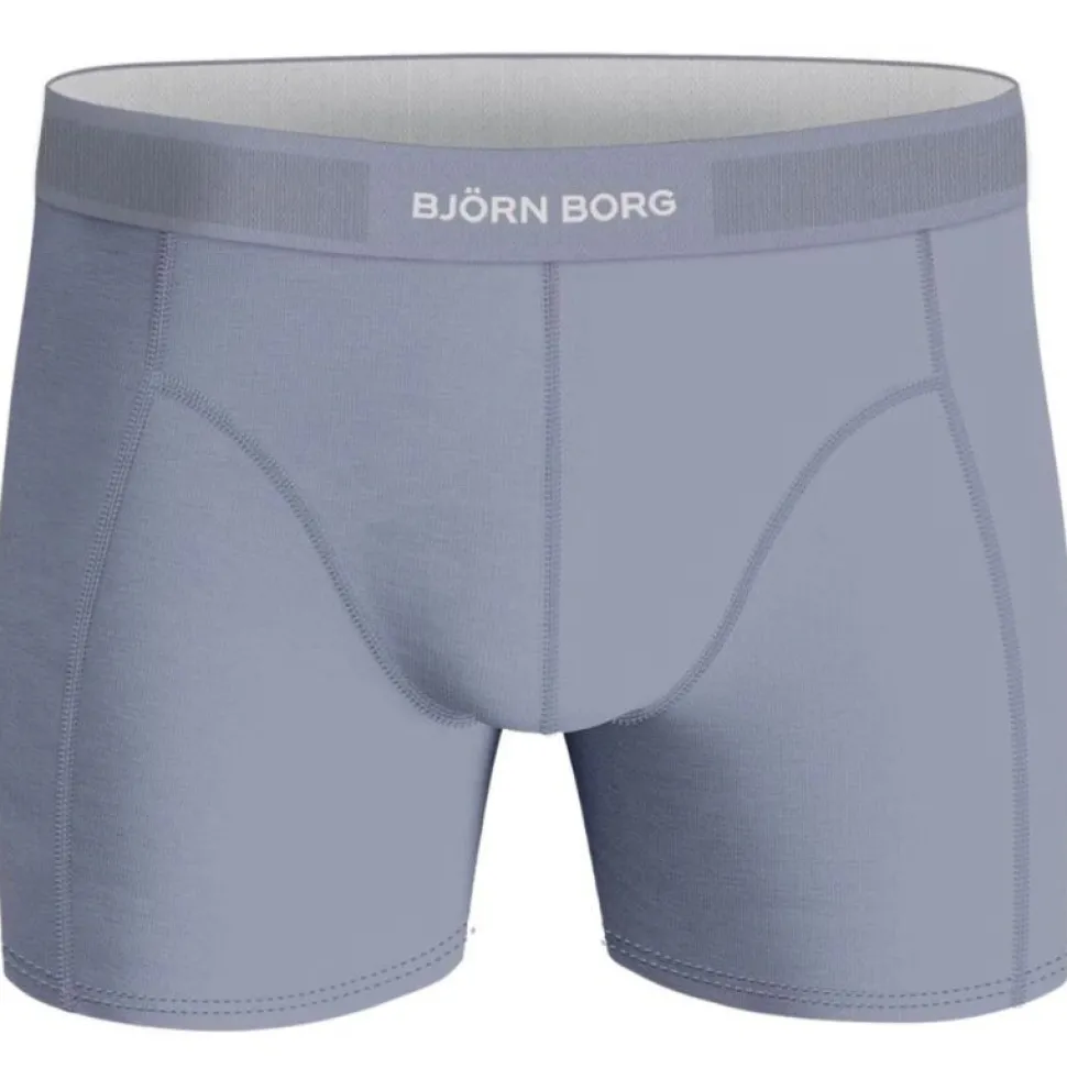 Björn Borg Lyocell Boxer 2-Pack Boxershorts Blå / Lys Blå