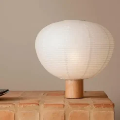 Blomus Kami Ricepaper Lamp Oak
