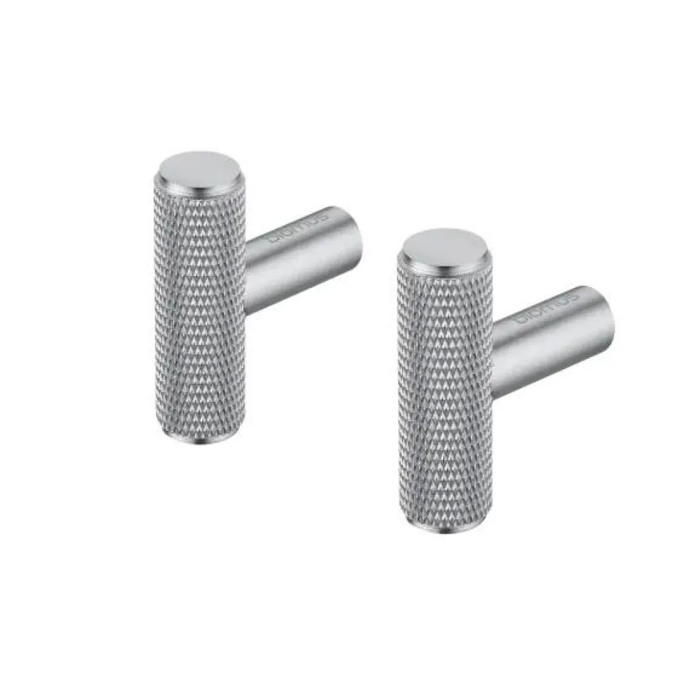 Blomus Rof Wall Hooks Elongated Stainless Steel Mat