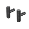 Blomus Rof Wall Hooks Elongated Black