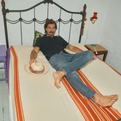 Blue De Génes Compra Open Polo Knit Dark Navy