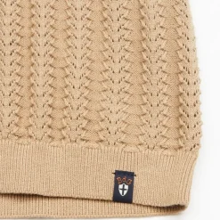 Blue De Génes Compra Open Polo Knit Khaki