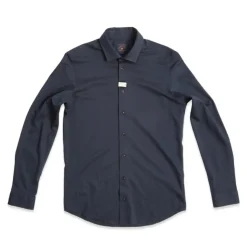 Blue De Gênes Luccio Dry Shirt Navy