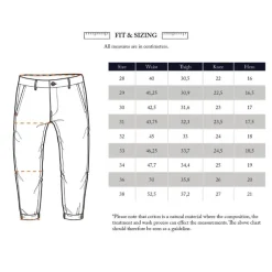 Blue De Gênes Manuel Cord Chino