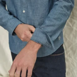 Blue De Gênes Sandro Chambray Shirt