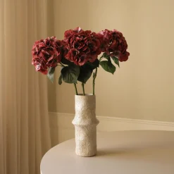 Botané Studios Hydrangea Flower Burgundy