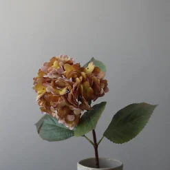 Botané Studios Hydrangea Flower Orange Small