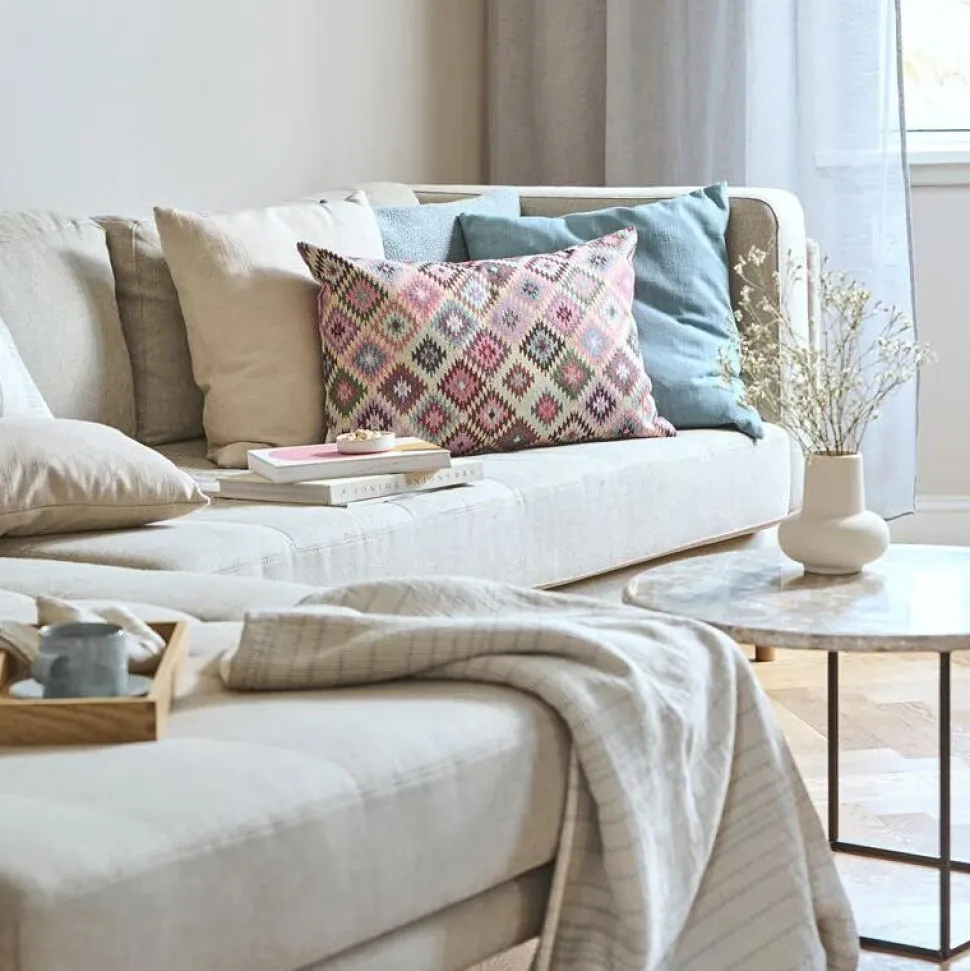 Compliments Cielo Throw Sand/Grey 130x190 cm