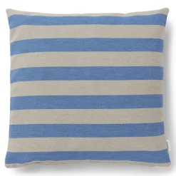 Compliments Outdoor Stripe Cushion Blue 45x45 cm