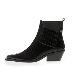Copenhagen Shoes The Walking Boot Black Patent