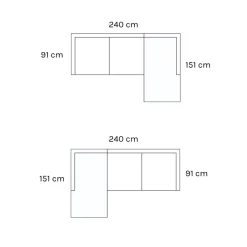 Eilersen Streamline Sofa M. Chaiselong Bakar 1