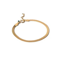 Enamel Copenhagen Bracelet Caroline Gold-Plated