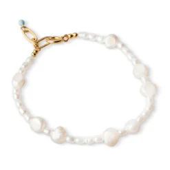 Enamel Copenhagen Bracelet Pearlie Gold-Plated