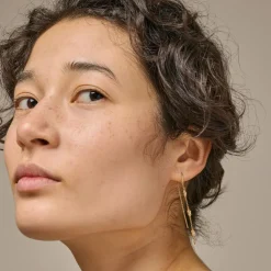 Enamel Copenhagen Earrings Kia Gold-Plated