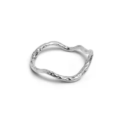 Enamel Copenhagen Ring Sway Silver