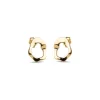 Enamel Copenhagen Studs Daphne Gold-Plated