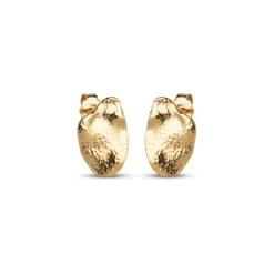 Enamel Copenhagen Studs Maia Small Gold-Plated